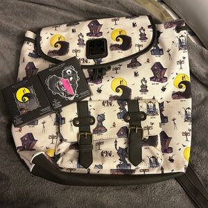 Nightmare Before Christmas Loungefly/Disney bag & Revolution Highlighter Bundle